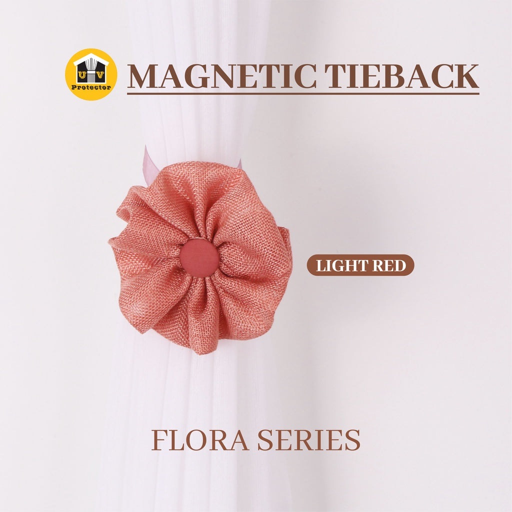 UVP Curtain Magnetic TieBack Flora Series (1PC)