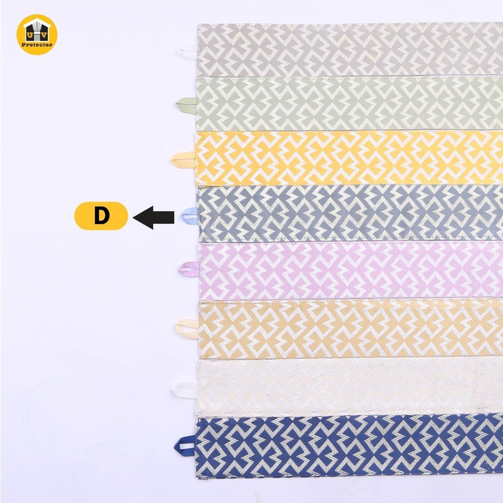 UVP Curtain Tieback Zig Zag Series (2 PCS)