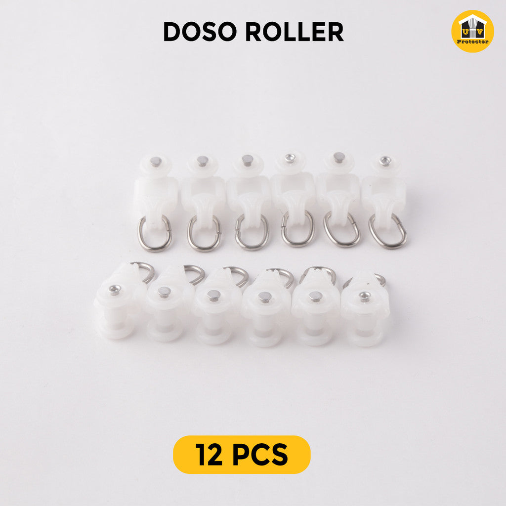 Curtain Hook ACCESSORIES Curtain Rod Rings Doso Rail Wall Ceiling Bracket Doso Joiner Roller