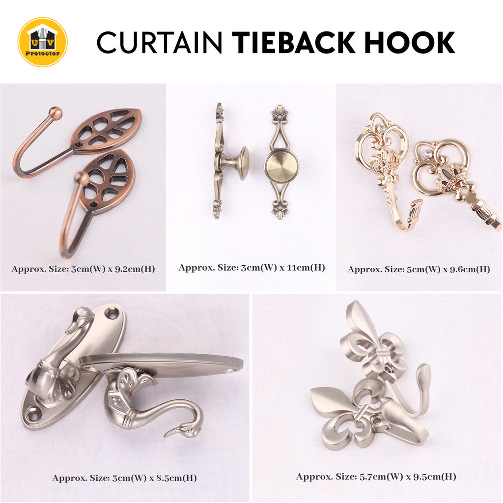 Curtain TieBack Hook Accessories Grand Design