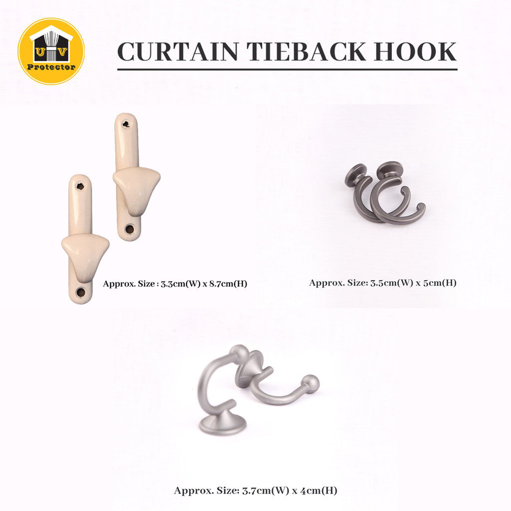 Curtain TieBack Hook Accessories Classic Design