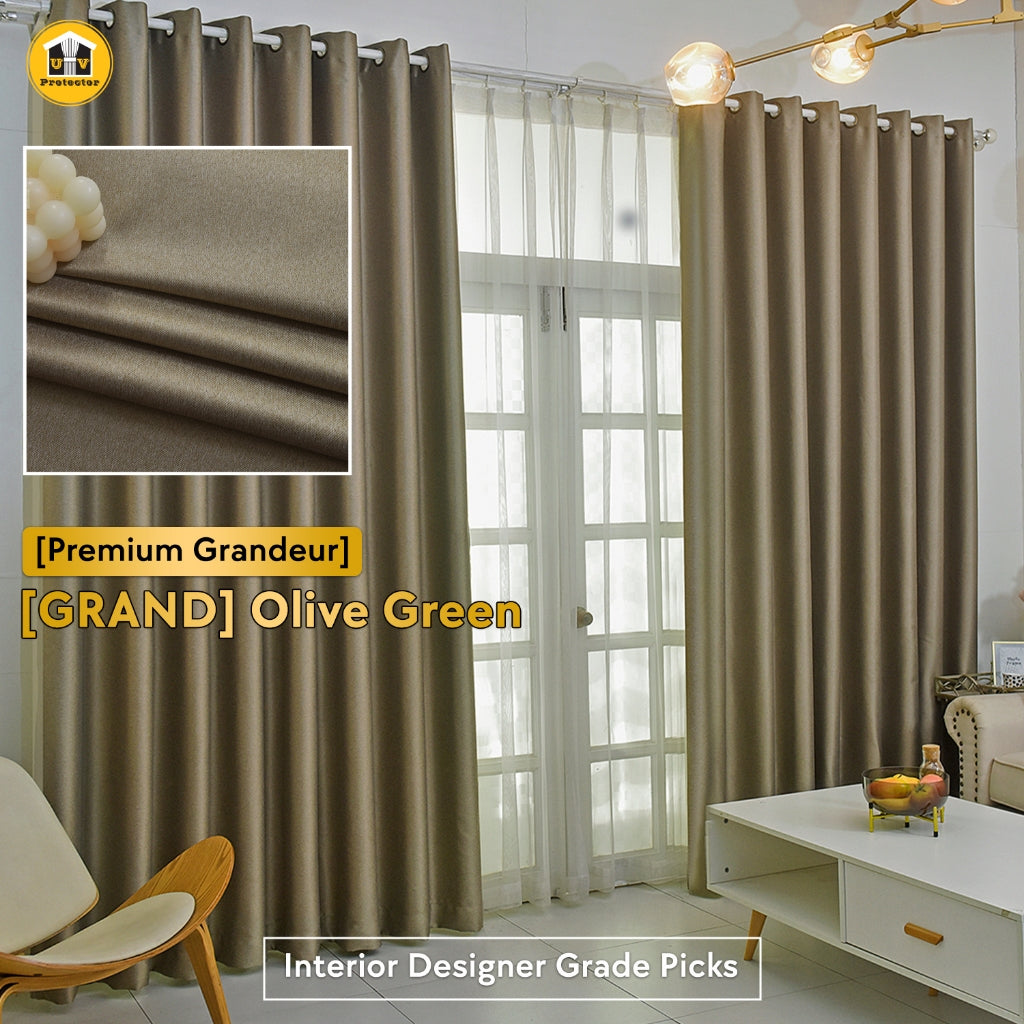 UVP 100% Blackout Curtain, Interior Designer Grade