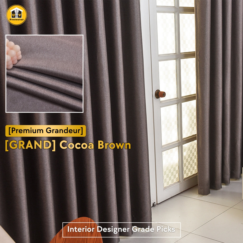 UVP 100% Blackout Curtain, Interior Designer Grade