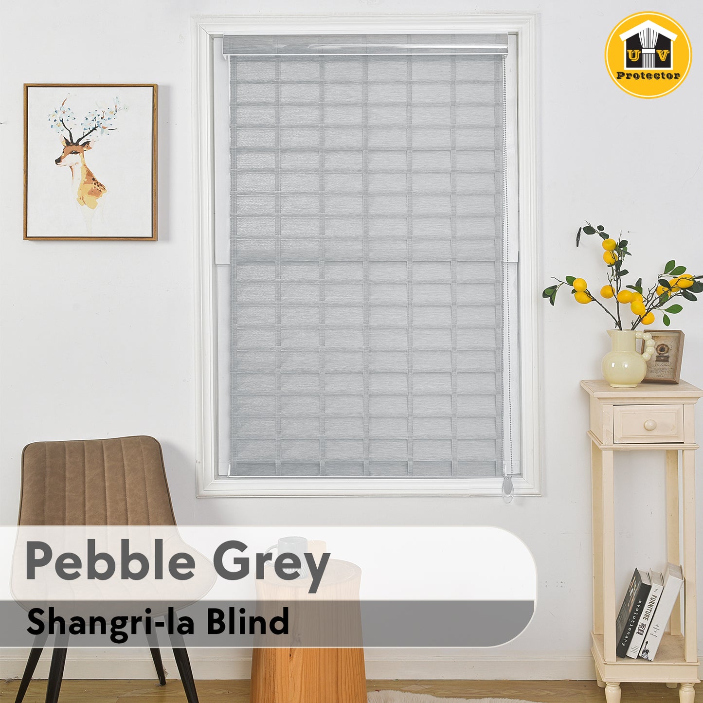 UVP Shangri-la BLIND 60% Dark: Open-Area Kitchen Use