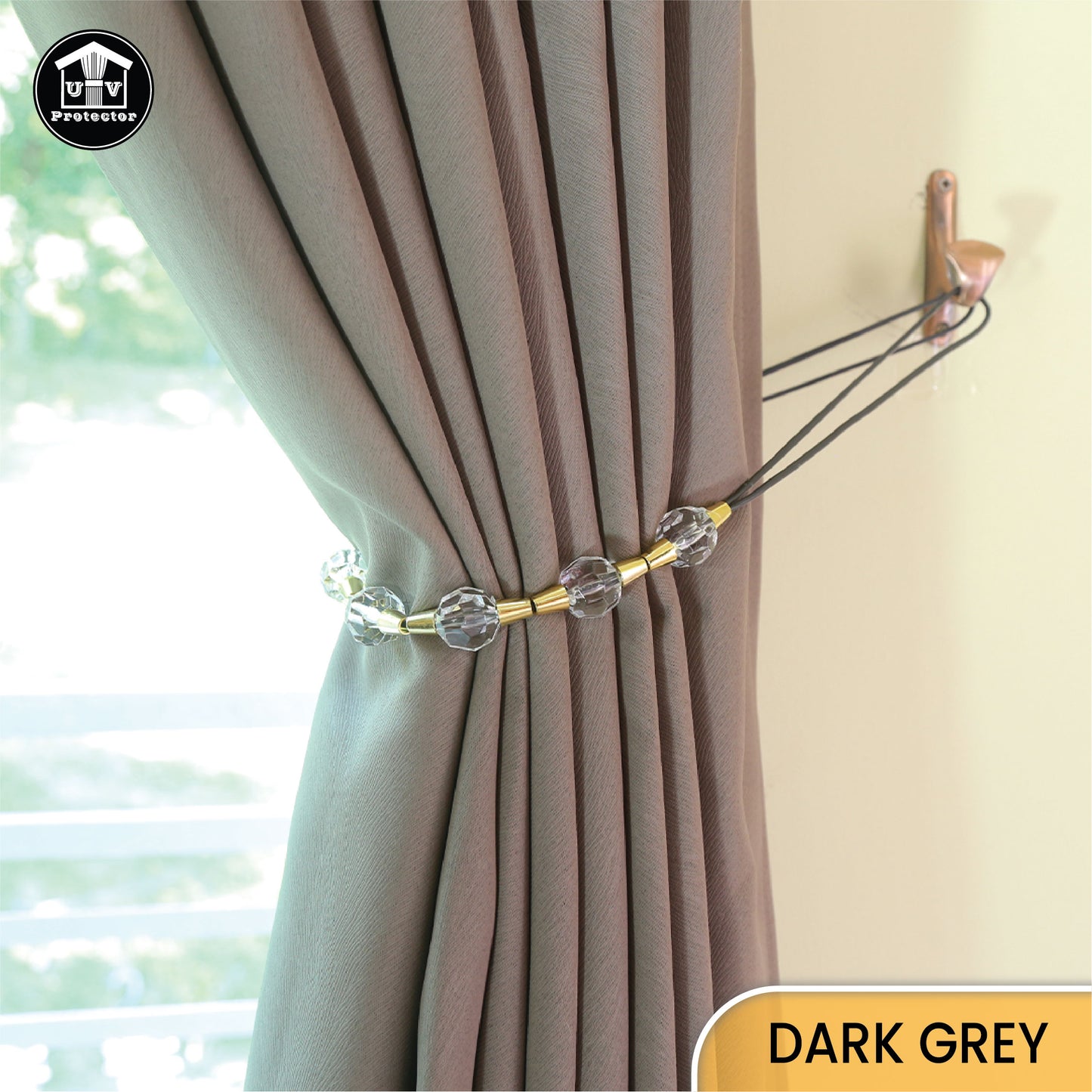 UVP Curtain Decorative TieBack Dark Crystal Series (2PCS)