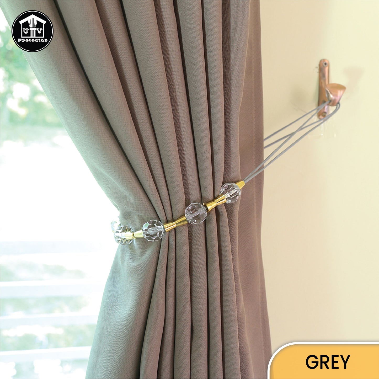 UVP Curtain Decorative TieBack Dark Crystal Series (2PCS)