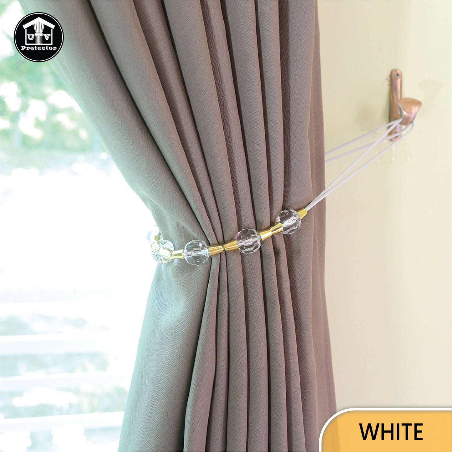 UVP Curtain Decorative TieBack Dark Crystal Series (2PCS)