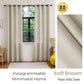 Dopamine Color Curtain Semi-Blackout 60% Dark Matt Satin Plain