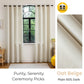 Dopamine Color Curtain Semi-Blackout 60% Dark Matt Satin Plain