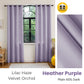 Dopamine Color Curtain Semi-Blackout 60% Dark Matt Satin Plain