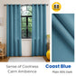 Dopamine Color Curtain Semi-Blackout 60% Dark Matt Satin Plain