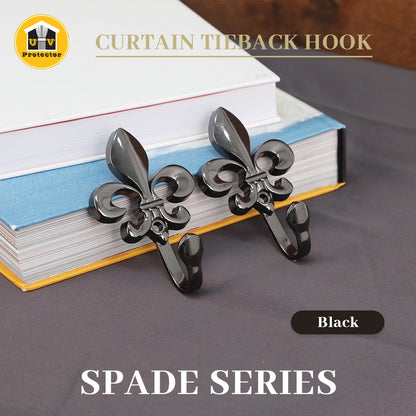 UVP Curtain Tieback Hook Spade Series (2PCS)