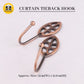 UVP Curtain Tieback Hook Leaf Series (2PCS)