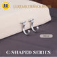 UVP Curtain Tieback Hook C-Shaped (2PCS)