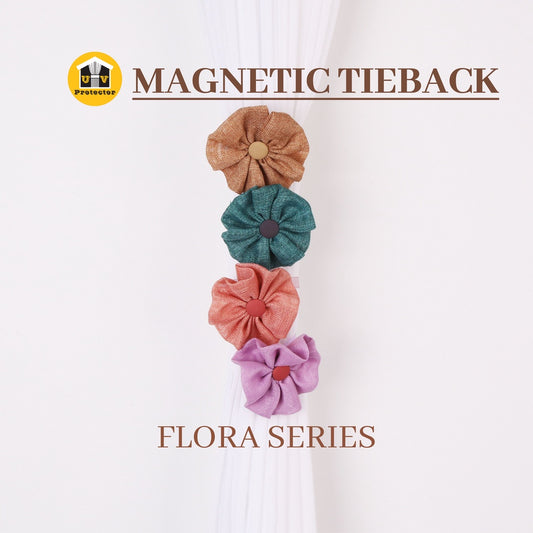 UVP Curtain  Magnetic TieBack Flora Series (1PC)
