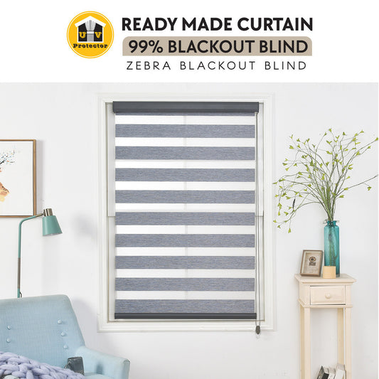 UVP Curtain Zebra Blackout Blind