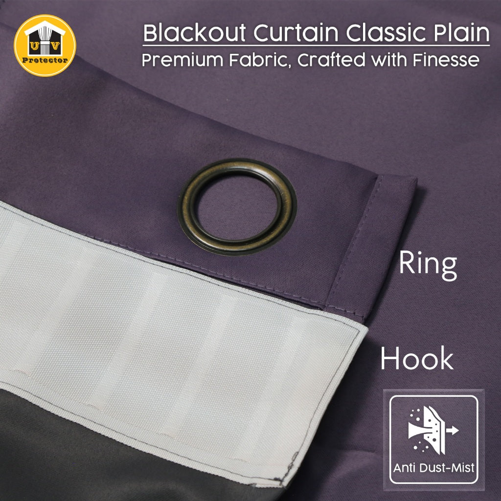 UVP Curtain 99% Blackout - Hook & Ring (183cm)