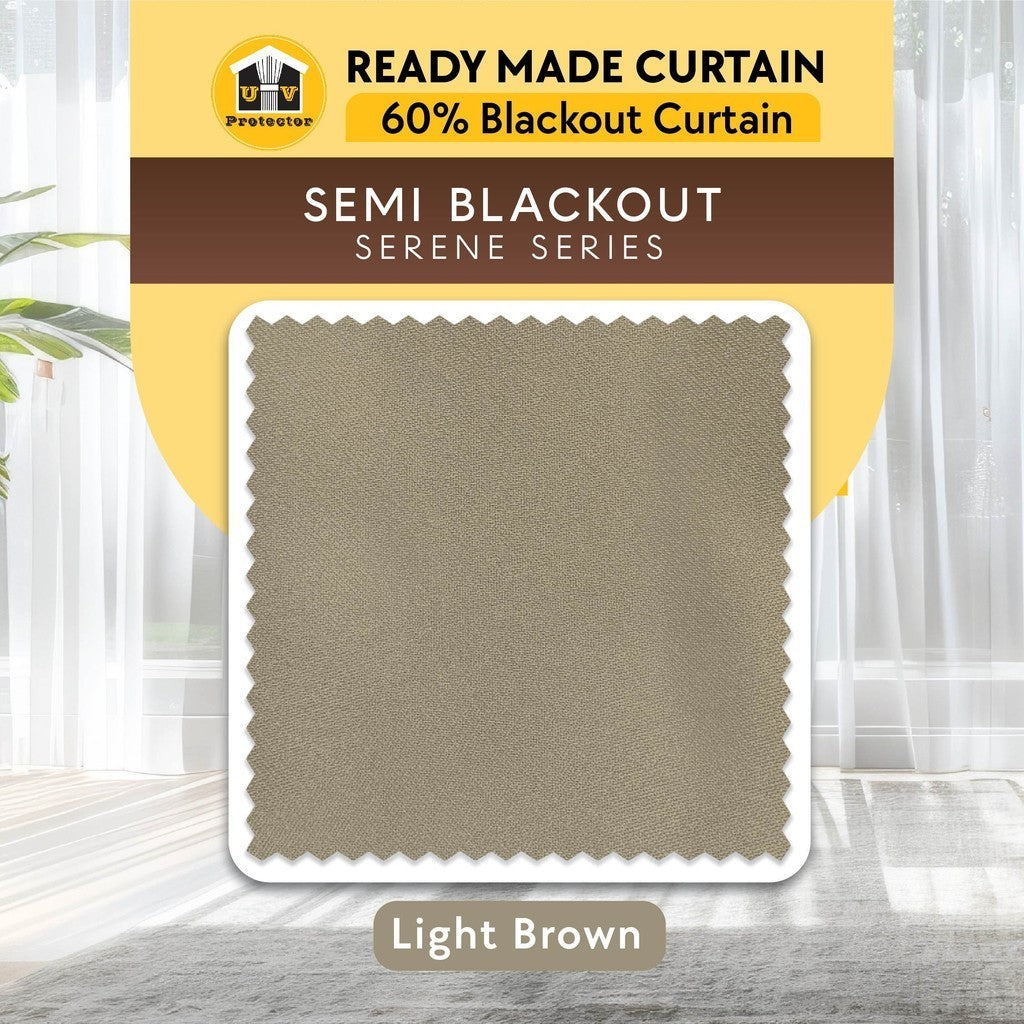 NEW UVP Curtain 60% SEMI-Blackout Serene Series