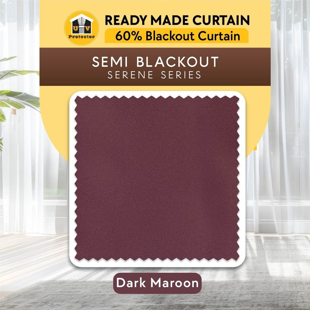 NEW UVP Curtain 60% SEMI-Blackout Serene Series