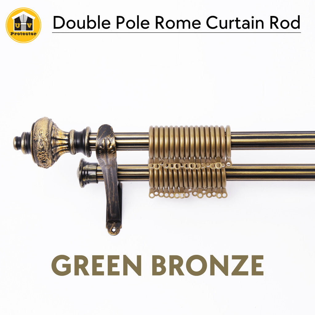 Roman Design Curtain ROD in Full Set