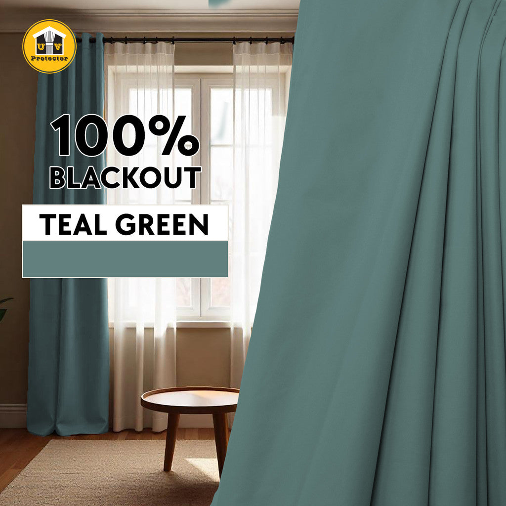 Lunar Series Lightweight Fabric achieves Blackout 100% Ready Made Curtain 14 Colors Hook Ring Eyelet