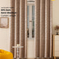 RAYA 2026 NEW Jacquard Langsir Door Window Curtain 60% Dark Semi-Blackout 6 7 8 10 feet Hook Ring