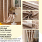 RAYA 2026 NEW Jacquard Langsir Door Window Curtain 60% Dark Semi-Blackout 6 7 8 10 feet Hook Ring