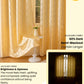 RAYA 2026 NEW Jacquard Langsir Door Window Curtain 60% Dark Semi-Blackout 6 7 8 10 feet Hook Ring