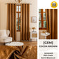 RAYA 2026 NEW Jacquard Langsir Door Window Curtain 60% Dark Semi-Blackout 6 7 8 10 feet Hook Ring