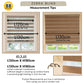 Zebra Blind Roller Blind grey brown gold color 100% Blackout