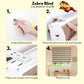 Zebra Blind Roller Blind grey brown gold color 100% Blackout