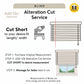 Alteration Listing SERVICE to Blind