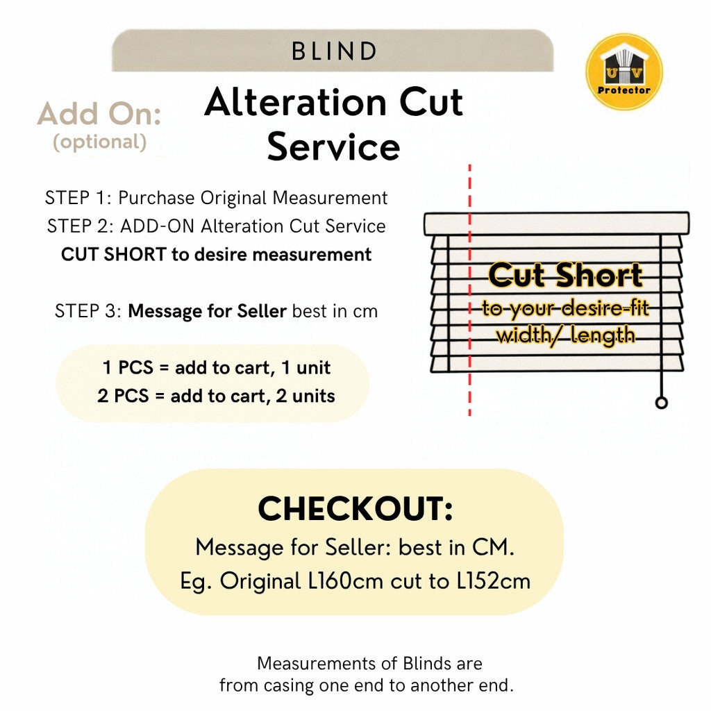 Alteration Listing SERVICE to Blind