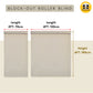 UVP Block Out Blind Condo, Office & Commercial Use 100% Blackout