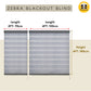UVP Zebra Blind: High End Condo & Commercial Space 99% Blackout