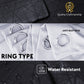 100% Blackout Curtain Riverine Nightfall Hotel Grade Singapore Pleat S Hook Upgrade & Ring Curtain