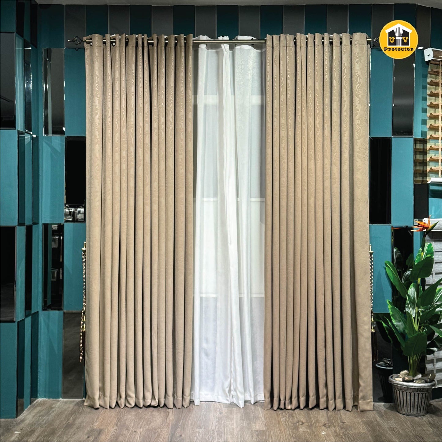 NEW UVP Curtain ECO-LITE 89% Blackout Vase Series