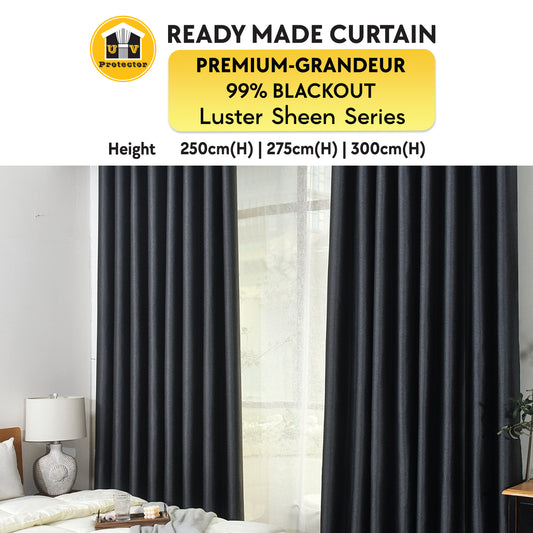 UVP Curtain PREMIUM-GRANDEUR 99% Luster Sheen Series