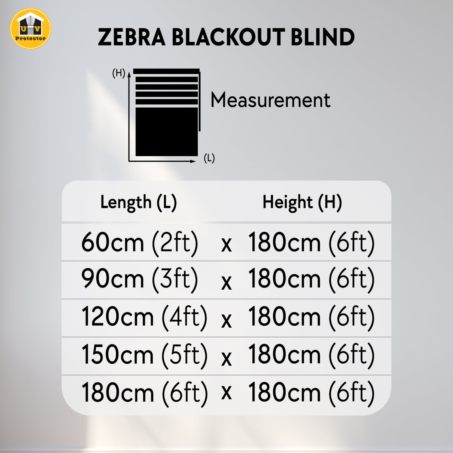 NEW UVP 99% Blackout Zebra Blind