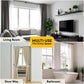 Curtain ROD Telescopic Adjustable Length Single Double Pole Complete Set Accessories Rail Track