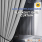 UVP 100% Blackout Curtain, Modern CLASSIC PLAIN