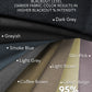100% Blackout Curtain Riverine Nightfall Hotel Grade Singapore Pleat S Hook Upgrade & Ring Curtain