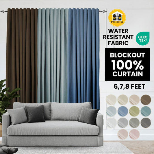 Plain Morandi achieves Blackout 100% lightweight fabric back-layer in black