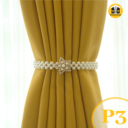 UVP Curtain Pearl Decorative Curtain TieBack (1 PC)